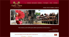Desktop Screenshot of legendarymyanmar.com